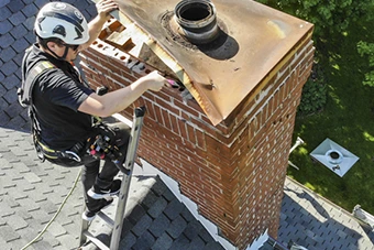 Jacksonville Beach, FL Chimney Structure Repairs 340 by 227 | Florida - Fireplace & Chimney Services