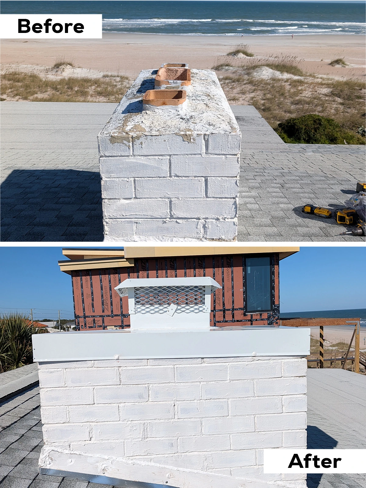 Home Before after 1200x 1600 03 | Florida - Fireplace & Chimney Services