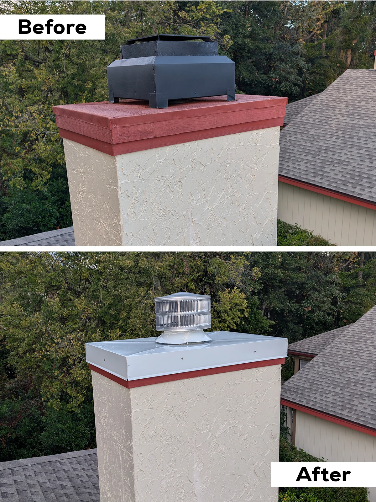 Home Before after 1200x 1600 05 | Florida - Fireplace & Chimney Services